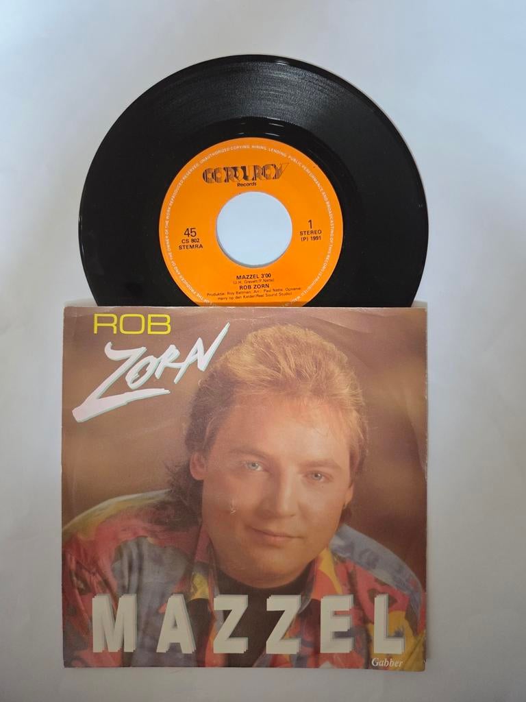 Rob Zorn - Mazzel, Ophalen of Verzenden, Gebruikt, 7 inch, Single