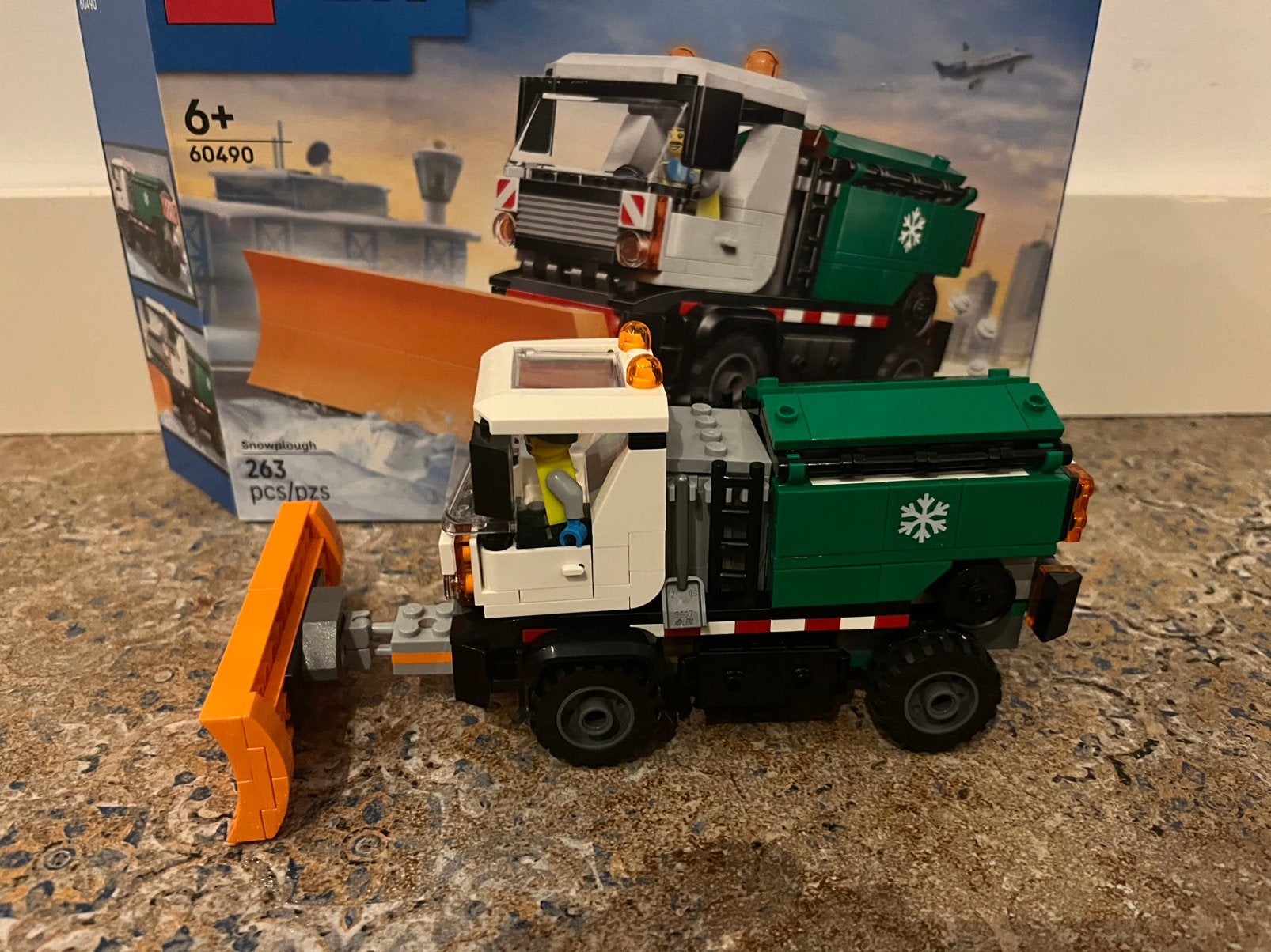 Lego city 60490 sneeuwschuiver, Kinderen en Baby's, City, Lego, Ophalen of Verzenden, Zo goed als nieuw