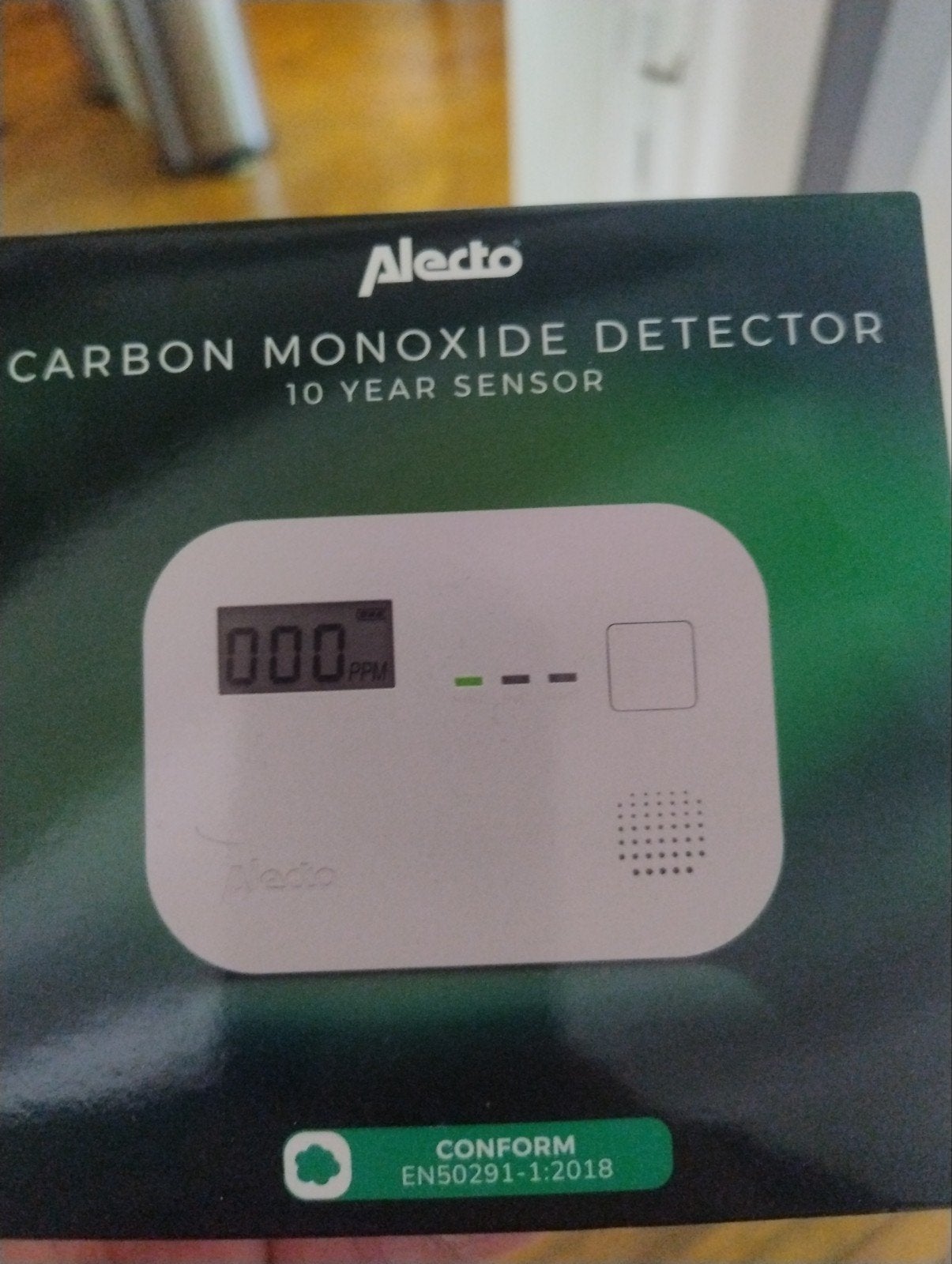 Alecto Koolmonoxidemelder COA3910 - 10 jaar sensor, Ophalen of Verzenden, Nieuw, Detector, Sensor of Melder, Rook