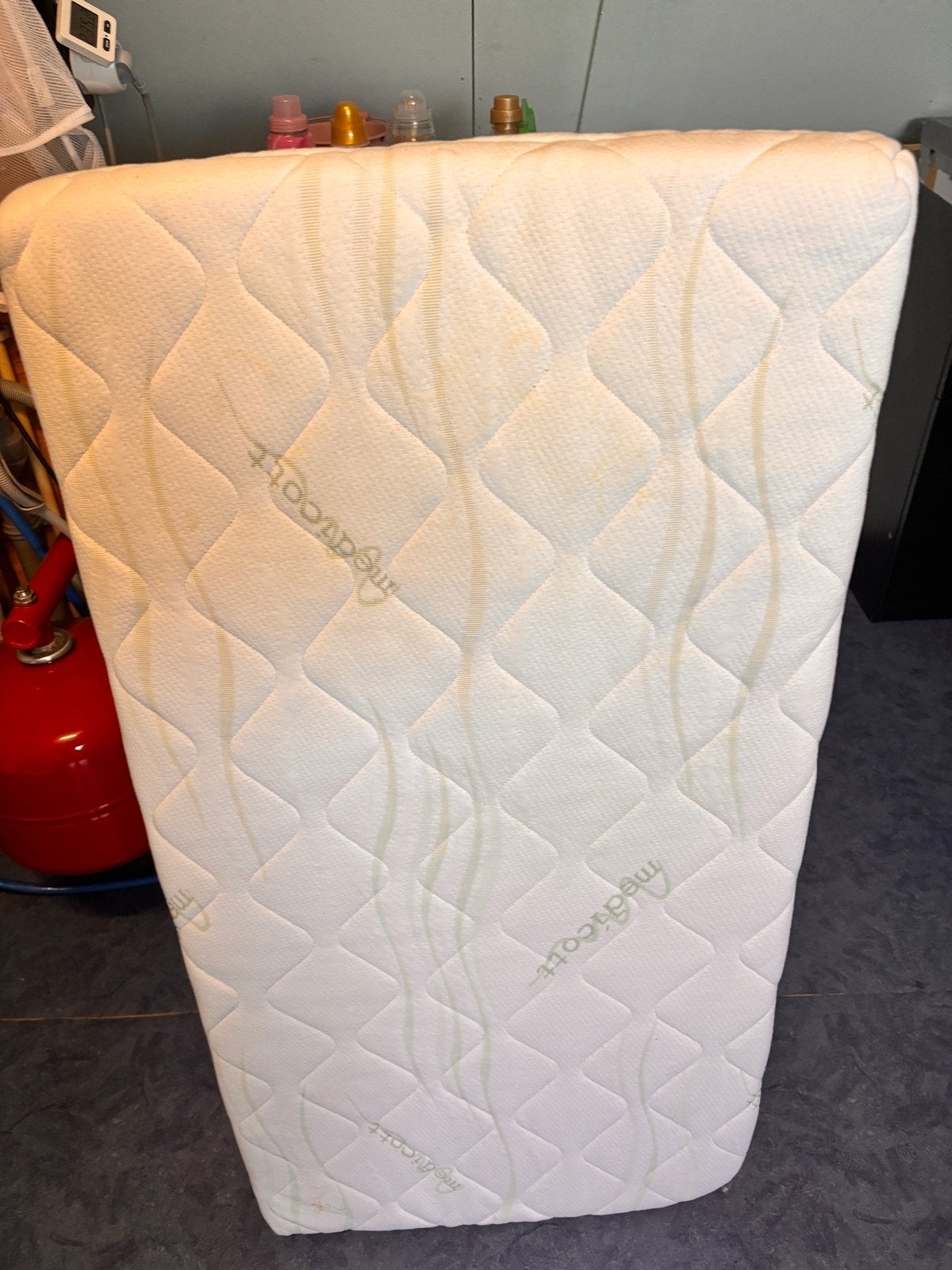 Kindermatras 60x120x10 cm - Mediscott, Ophalen, Gebruikt, 190 cm of minder, Matras