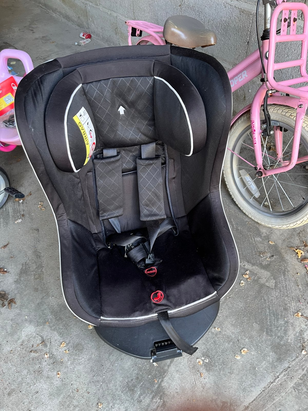 Comfortabel Autostoel -isofix- 180 graden draaien, Verstelbare rugleuning, 9 t/m 18 kg, Ophalen, Overige merken
