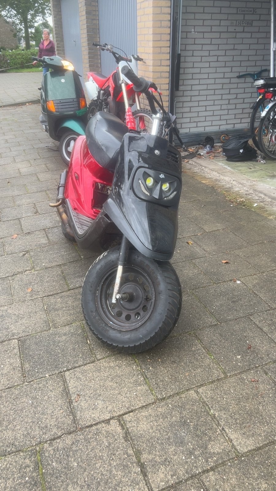 Yamaha MBK Booster 70cc, Ophalen, Zo goed als nieuw, Tweetakt, Yamaha