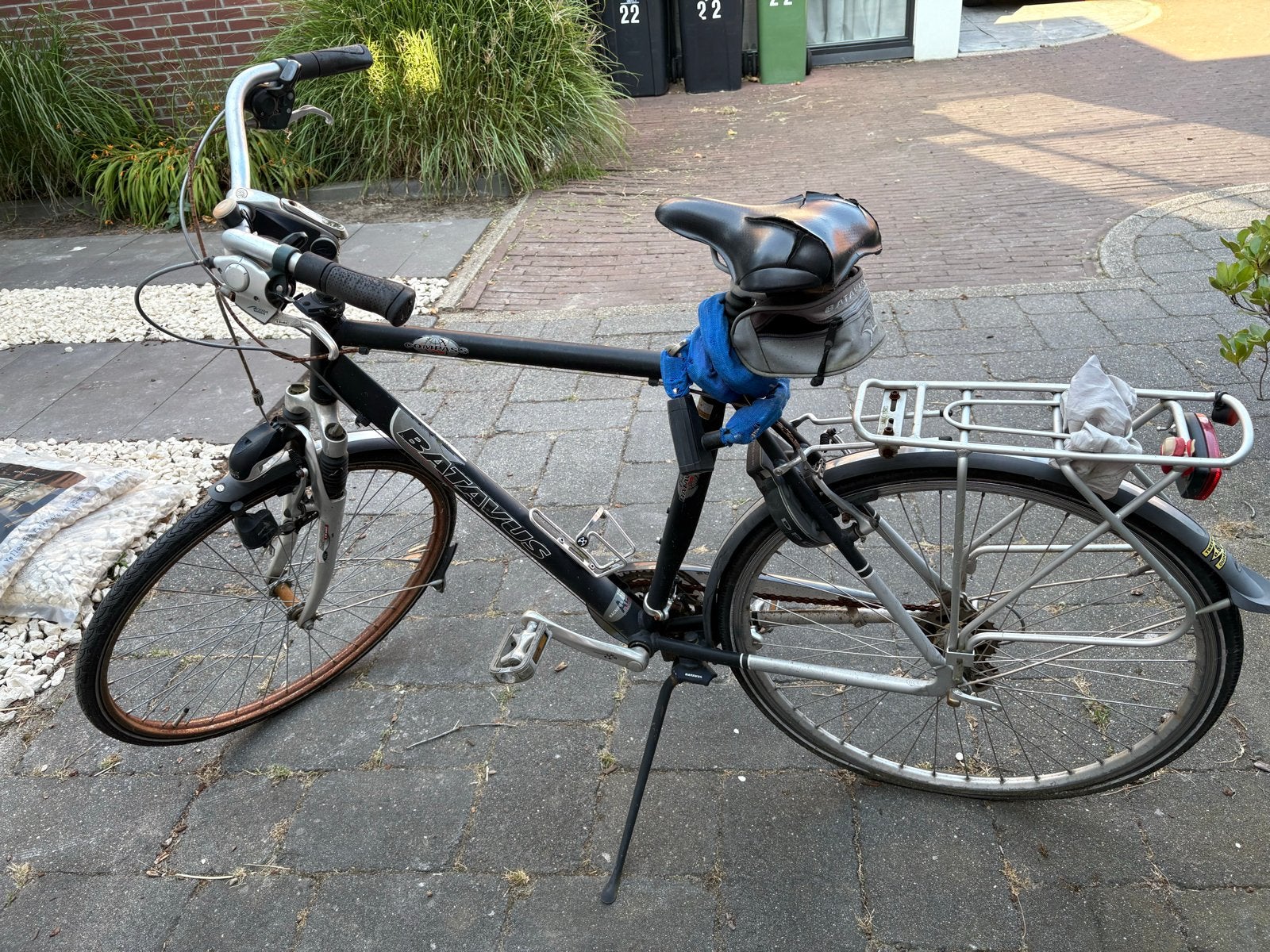 Oude Batavus herenfiets, Ophalen, Gebruikt, Batavus, Versnellingen