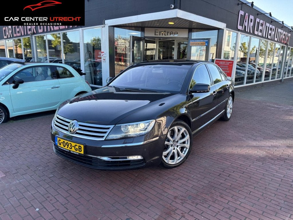 Volkswagen Phaeton 3.6 V6 5p. Highline | leder | navi | came, Automaat, Euro 5, Beige, Bruin
