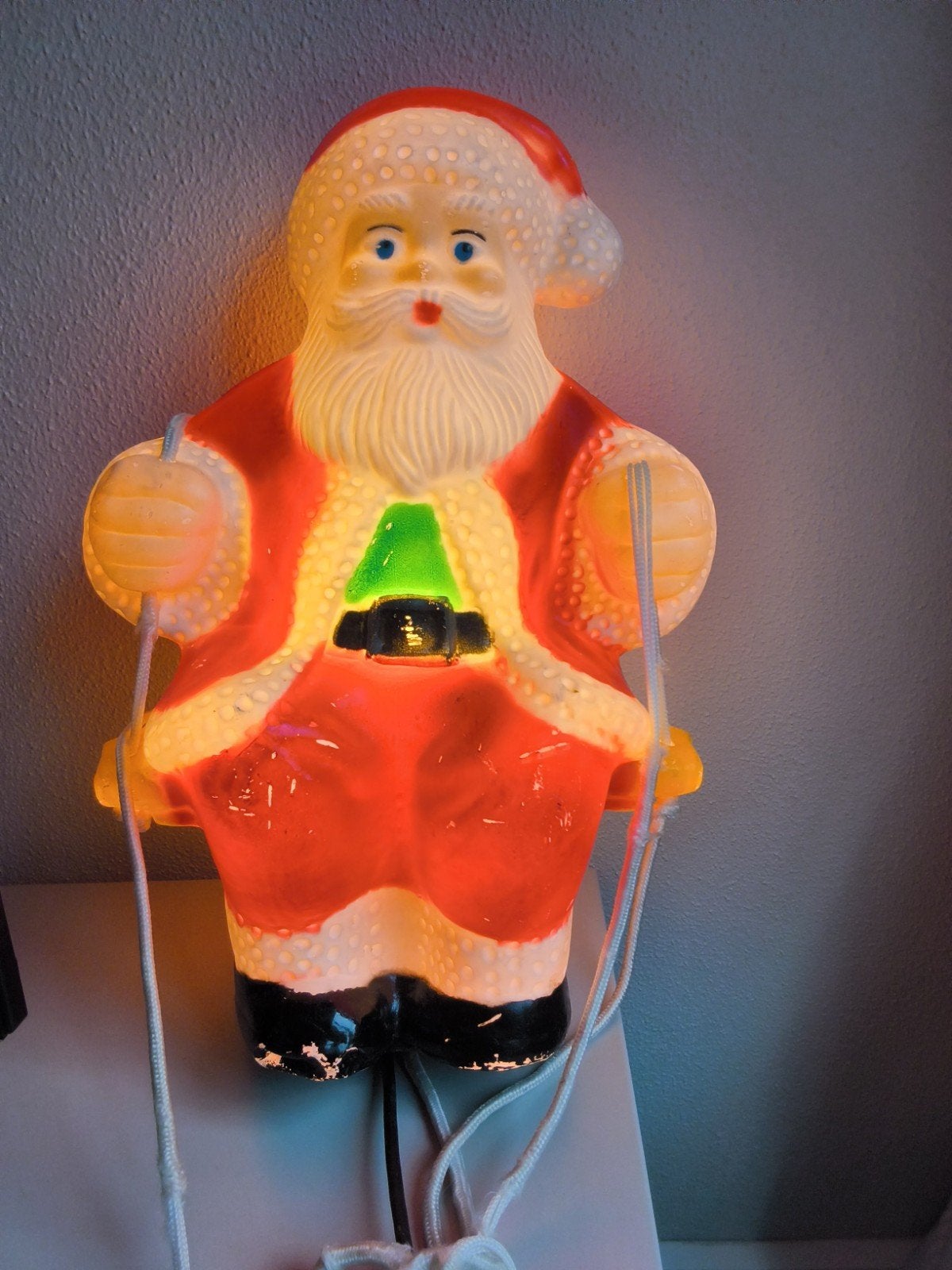 kerstman op schommel, Antiek en Kunst, Ophalen