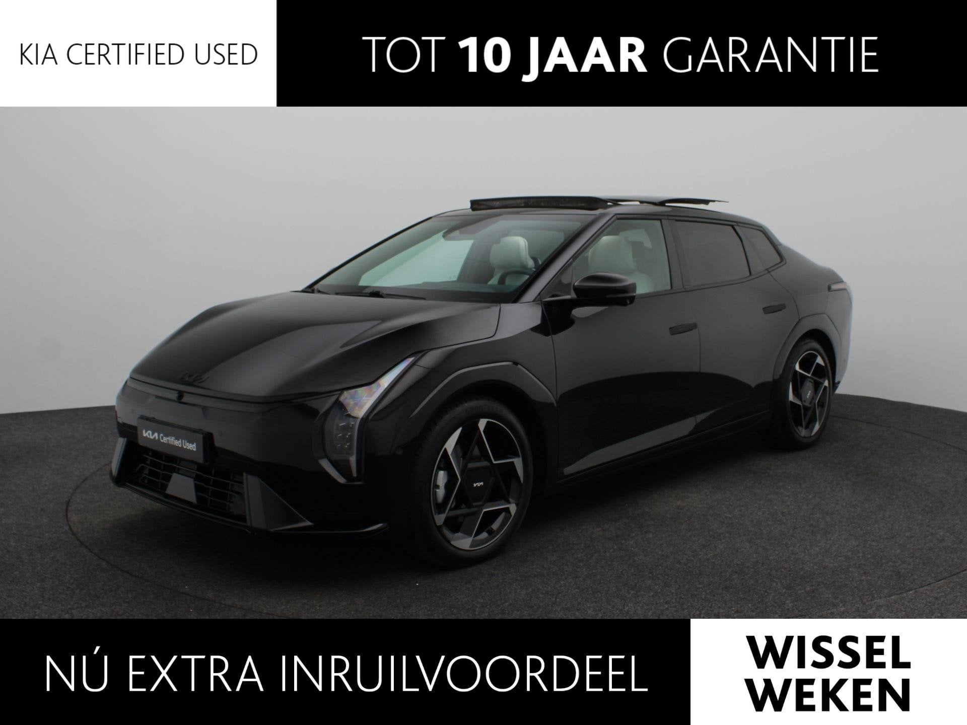Kia EV4 GT-PlusLine 81.4 kWh FASTBACK | 360 Camera | Elek. A, Auto's, 33 min, Zwart, Origineel Nederlands, 584 km