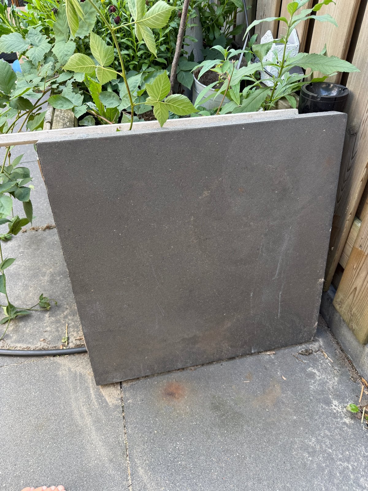 Betontegel 60x60, Ophalen, Zo goed als nieuw, Beton, Terrastegels