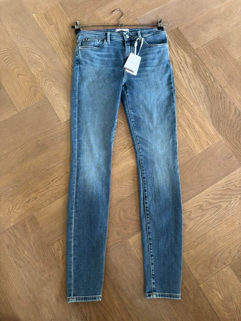 Skinny jeans Tommy hilfiger 28/32, Kleding | Dames, Ophalen of Verzenden, Zo goed als nieuw, Blauw