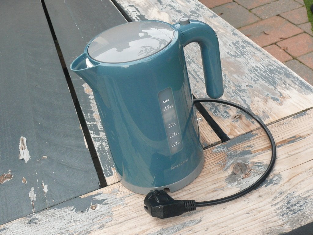 Silver Crest waterkoker in moderne kleur , 1850 / 2200 watt, Witgoed en Apparatuur, 1 tot 2 liter, Ophalen of Verzenden, Zo goed als nieuw