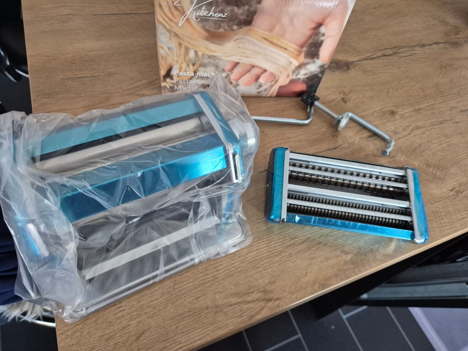 RVS Pastamachine - Nieuw in verpakking, Ophalen of Verzenden, Metaal, Pastamachine, Overige merken