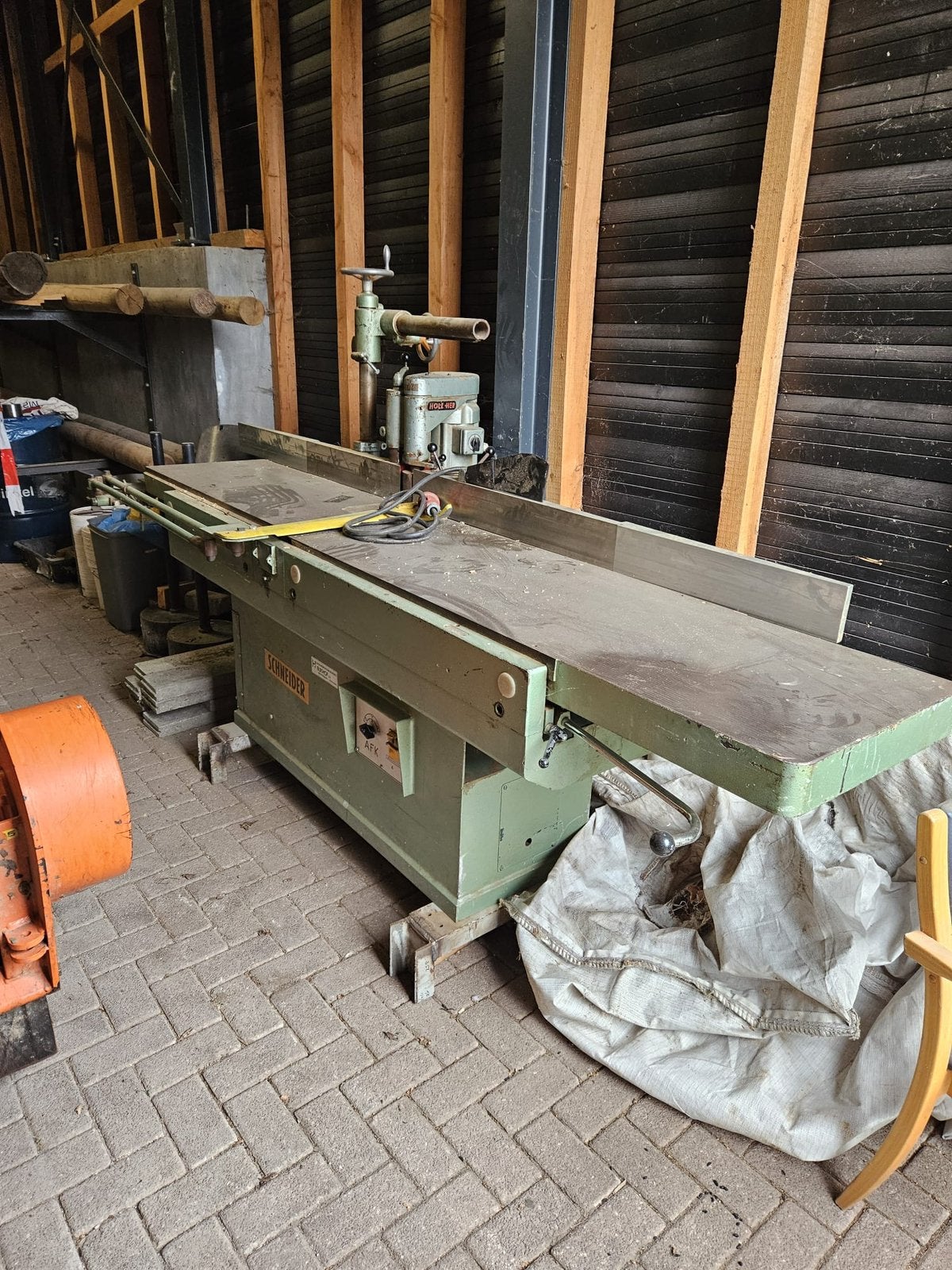 Schneider vlakbank/schaaf 50cm, Ophalen, Gebruikt, 1200 watt of meer, Overige typen