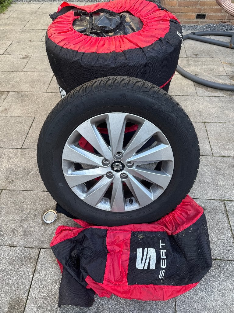 Seat Arona winterbanden met lichtmetalen velg, Ophalen, Gebruikt, 16 inch, Band(en)