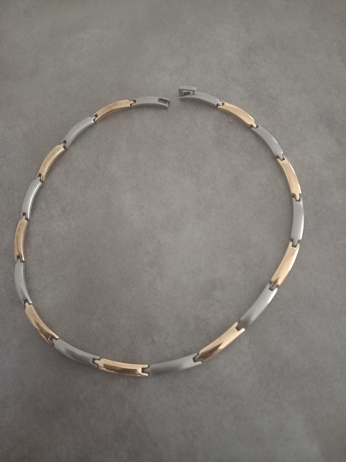 prachtige Boccia ketting 48 cm, Verzenden, Zo goed als nieuw, Overige materialen
