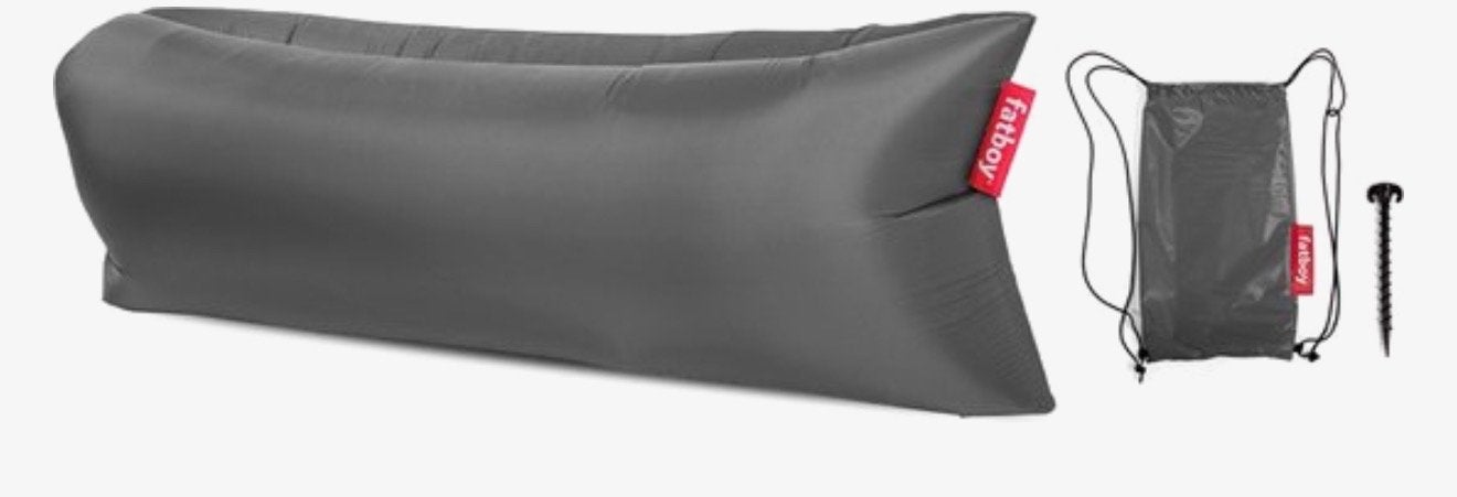 Fatboy Lamzac 3.0 Steel Grey Nieuw in verpakking!, Verzenden, Nieuw, Grijs, Zitzakstoel