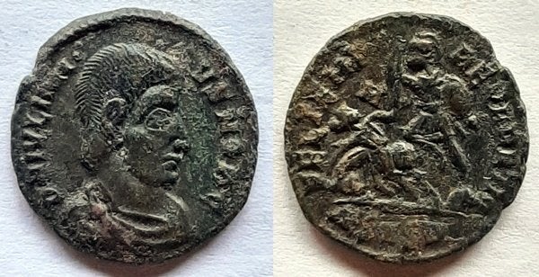 Zeldzame romeinse munt Julianus, S4063, Verzenden, Overige landen