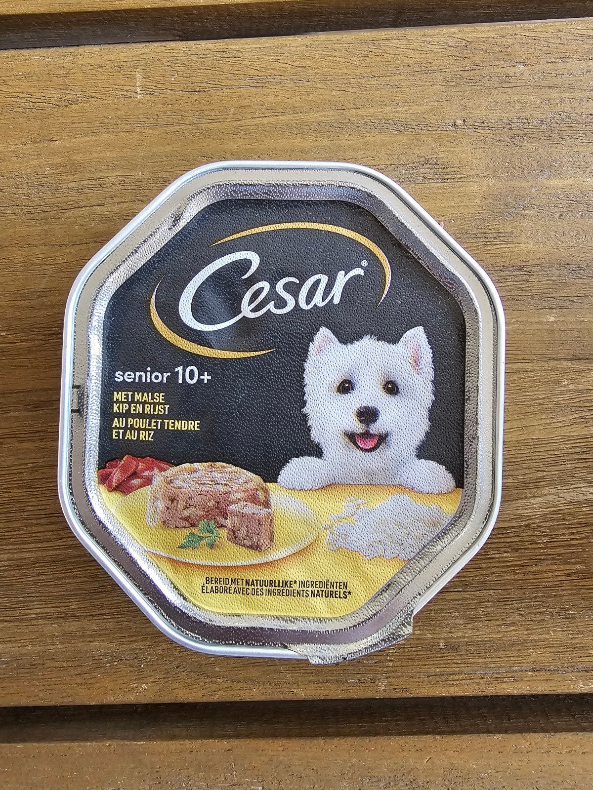 Cesar senior 10+ kip en rijst 12 bakjes voor de hond, Ophalen of Verzenden, Hond