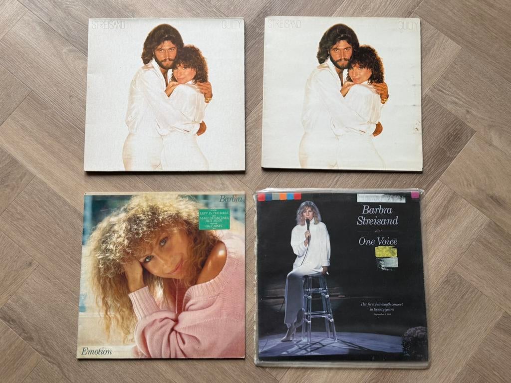 Lp’s Barbra Streisand | Guilty, Emotion, one Voice, Ophalen of Verzenden, Zo goed als nieuw