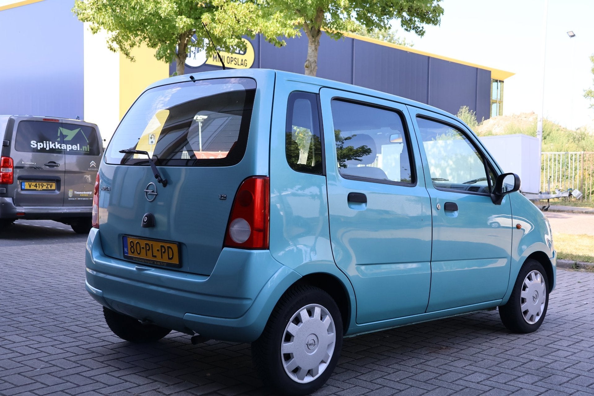 Opel Agila 1.2-16V Essentia, Voorwielaandrijving, Stof, Zwart, Origineel Nederlands