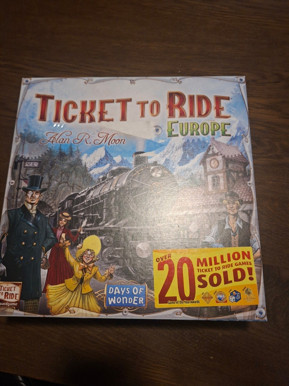 Losse onderdelen Ticket to Ride Europe, Hobby en Vrije tijd, Gezelschapsspellen | Bordspellen, Ophalen of Verzenden, Nieuw, 999 games
