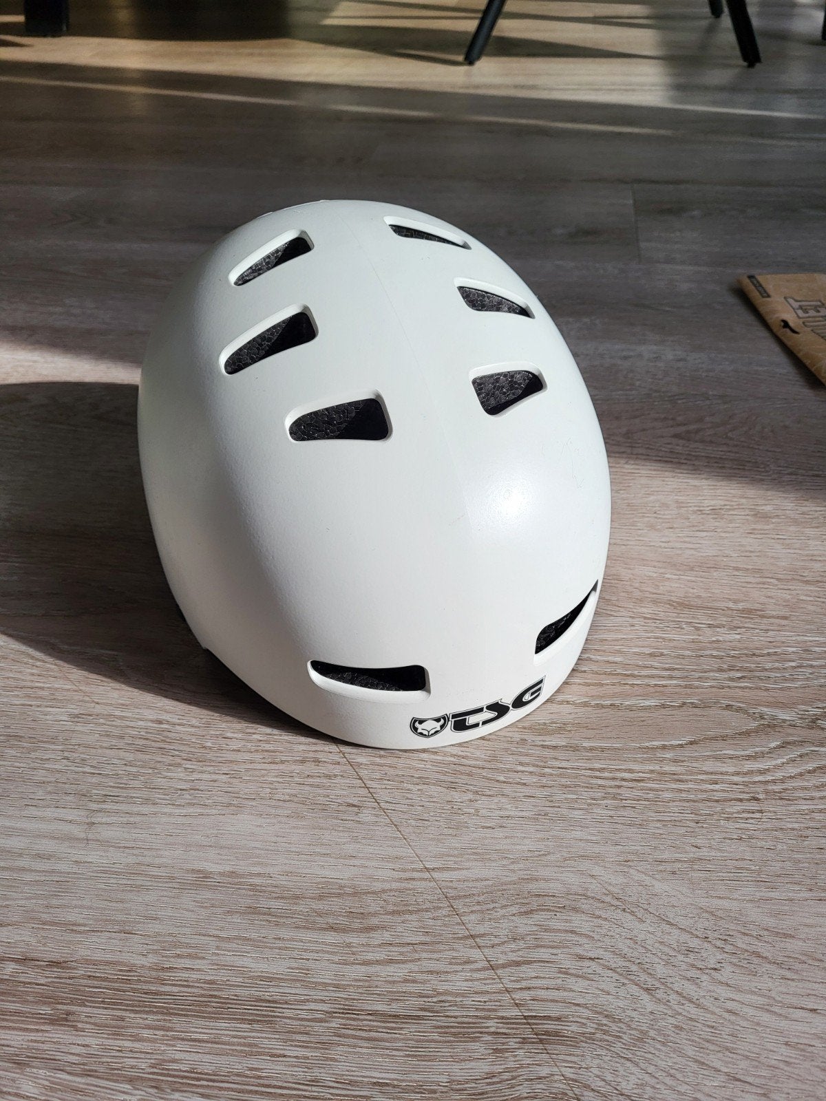 TSG Evolution Skate/Fietshelm - Wit (S/M), Ophalen, Nieuw