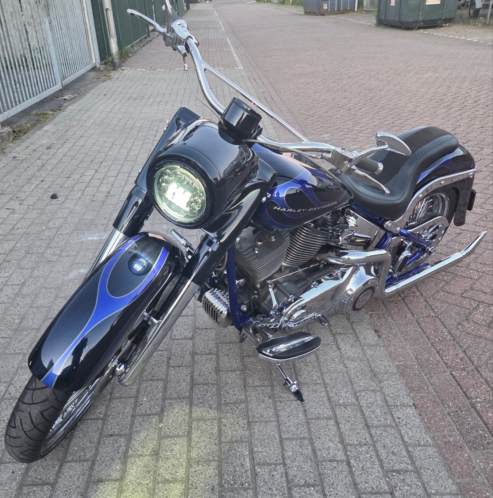 Unieke Harley-Davidson Chopper - Custom Build, Motoren, Motoren | Harley-Davidson, 2 cilinders, Gebruikt, Particulier, Meer dan 35 kW