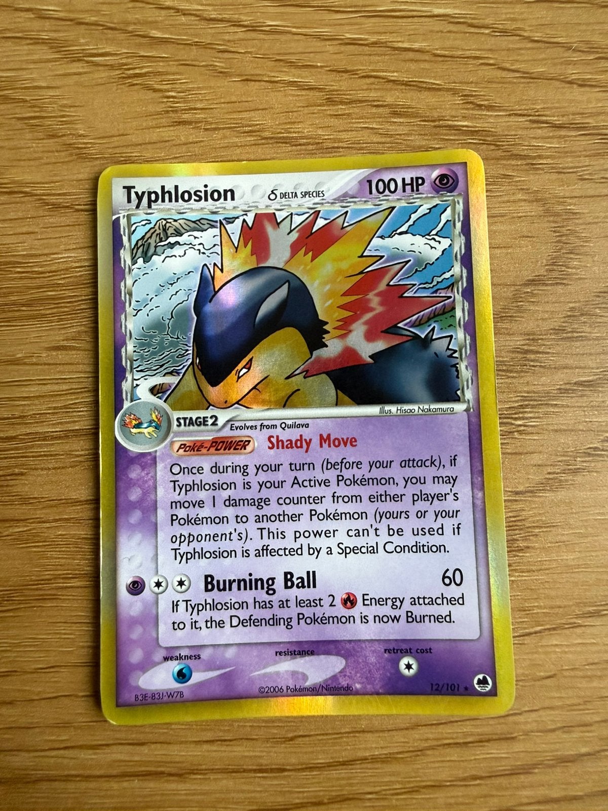 Typhlosion Delta Species, Ophalen of Verzenden, Gebruikt