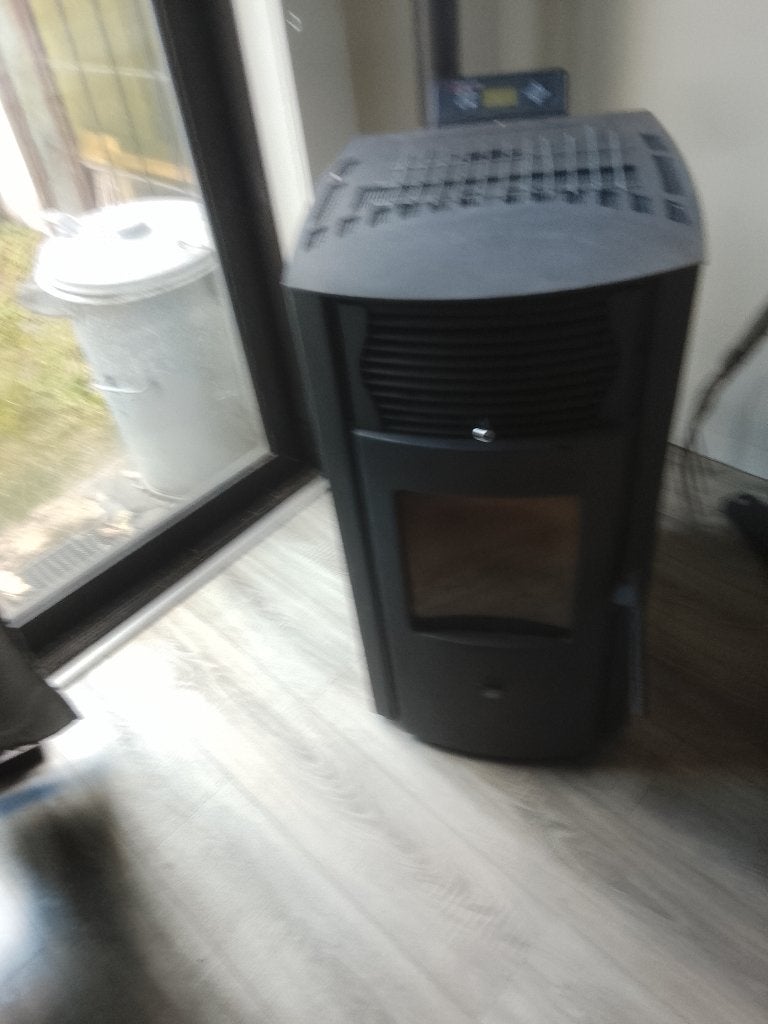 2,x pellet kachel, Huis en Inrichting, Gebruikt, Ophalen of Verzenden, Pelletkachel, Vrijstaand
