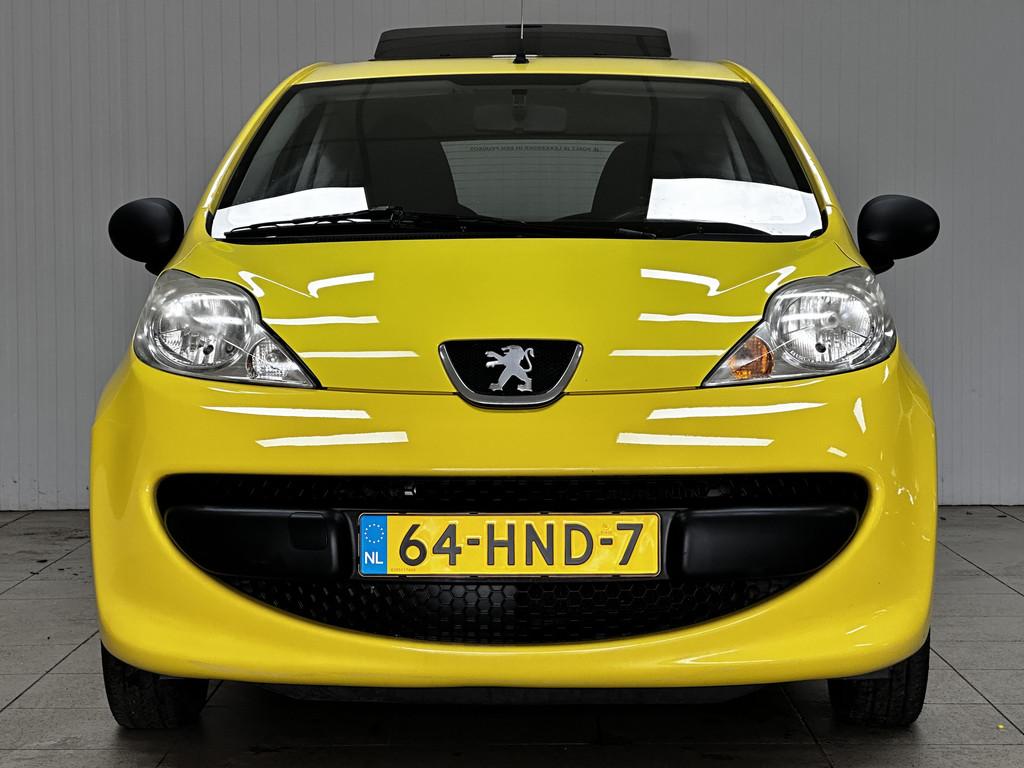 Peugeot 107 1.0-12V XR/ Schuif-Kantel Dak/ Stuurberk/ Radio-, Voorwielaandrijving, Stof, Gebruikt, Zwart