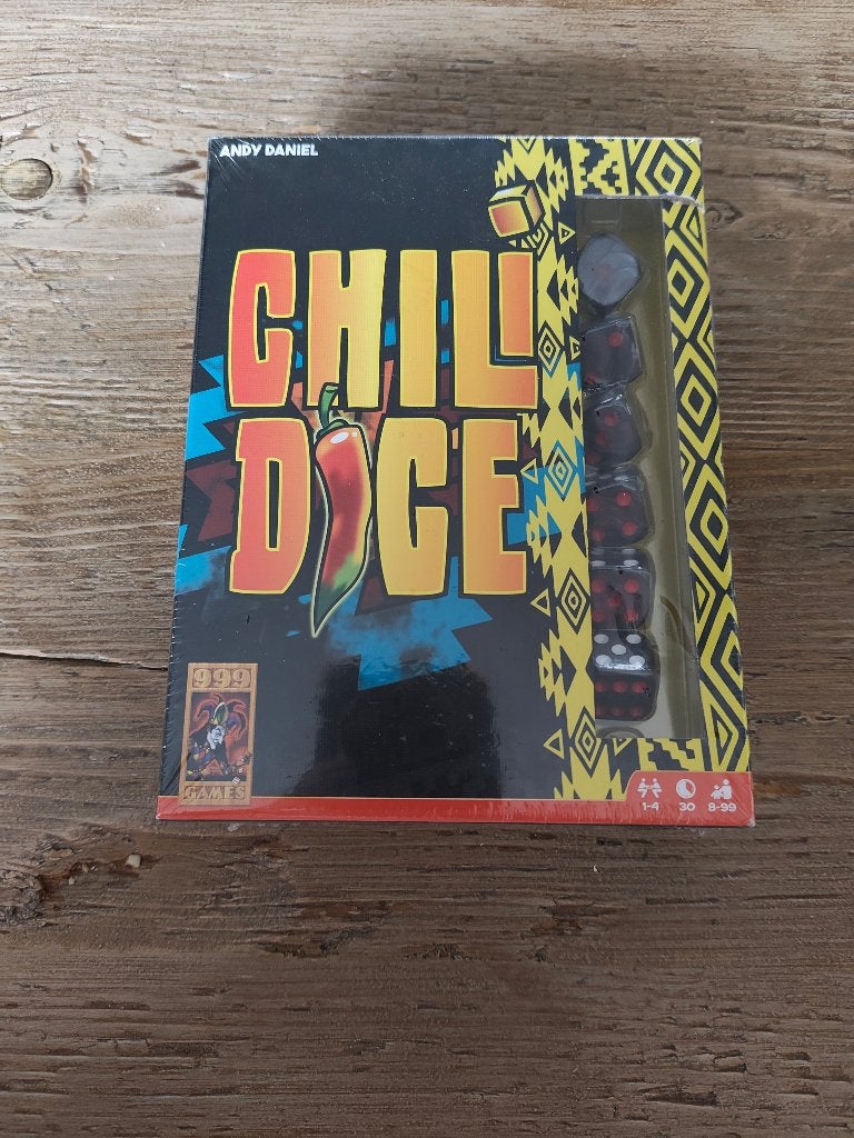 Chill Dice - Het pittige dobbelspel - Nieuw in folie b, Hobby en Vrije tijd, Gezelschapsspellen | Overige, Ophalen of Verzenden