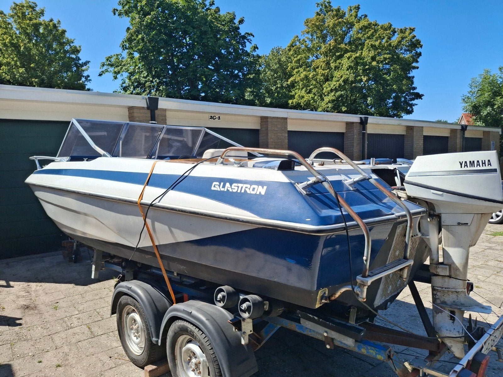 Glastron speedboot met elektrische start en 9pk motor, Watersport en Boten, Overige merken, Gebruikt, 5 m, Ophalen of Verzenden