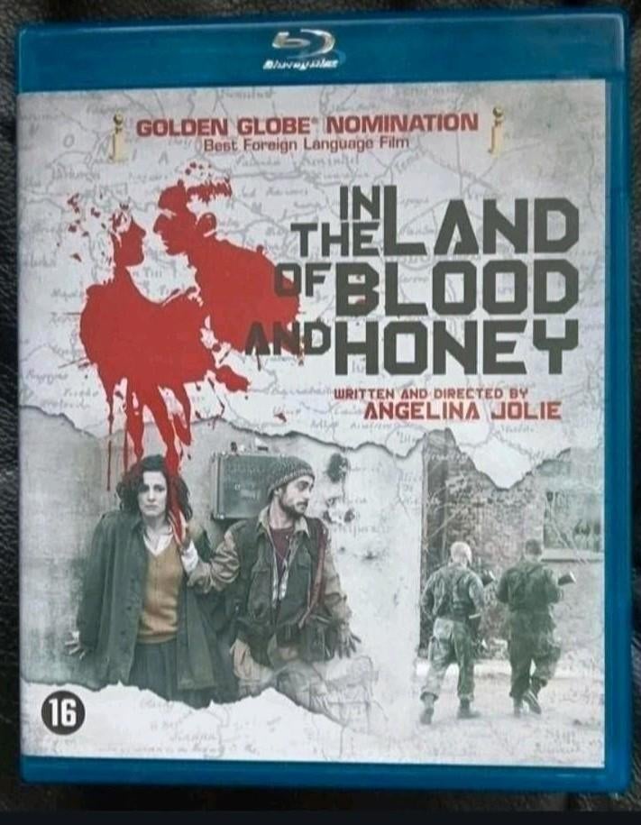 In the land of blood and honey bluray NL ondertiteld, Ophalen of Verzenden, Zo goed als nieuw, Drama
