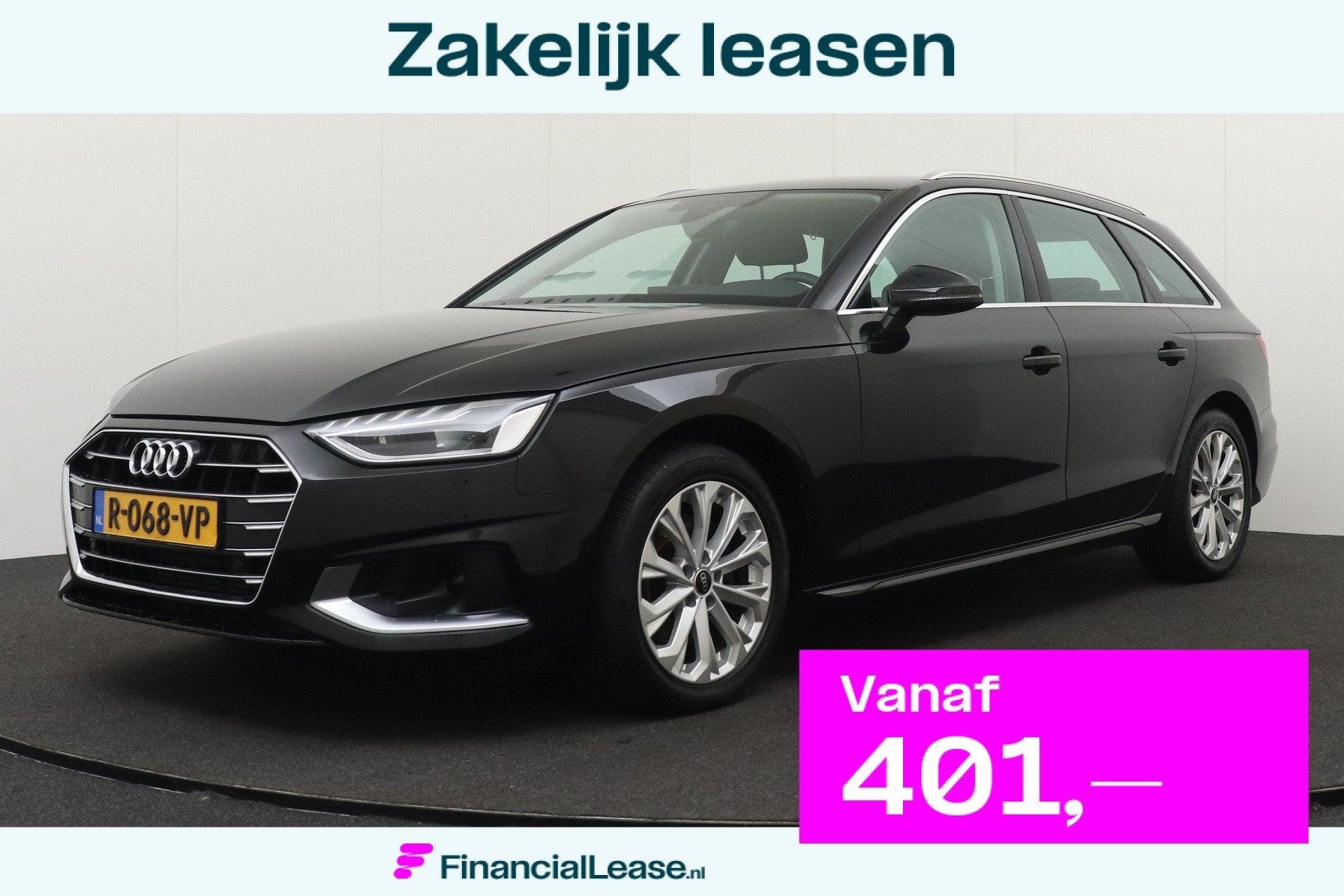 Audi A4 Avant 2.0 Aut. TFSI Advanced Edition Digi.Dash Sport, Dealer onderhouden, Stof, Gebruikt, 4 cilinders