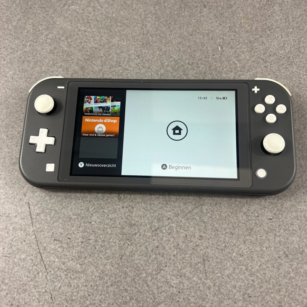 Nintendo Switch Lite | grijs | in doos met adapter | 411860, Ophalen of Verzenden, Gebruikt, Zonder controller, Switch Original