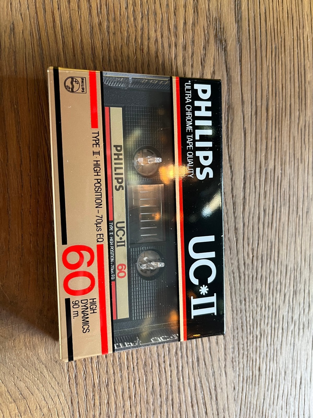 Philips UC II 60 high dynamics 90m, Cd's en Dvd's, Cassettebandjes, 2 t/m 25 bandjes, Overige genres, Ophalen of Verzenden, Nieuw in verpakking