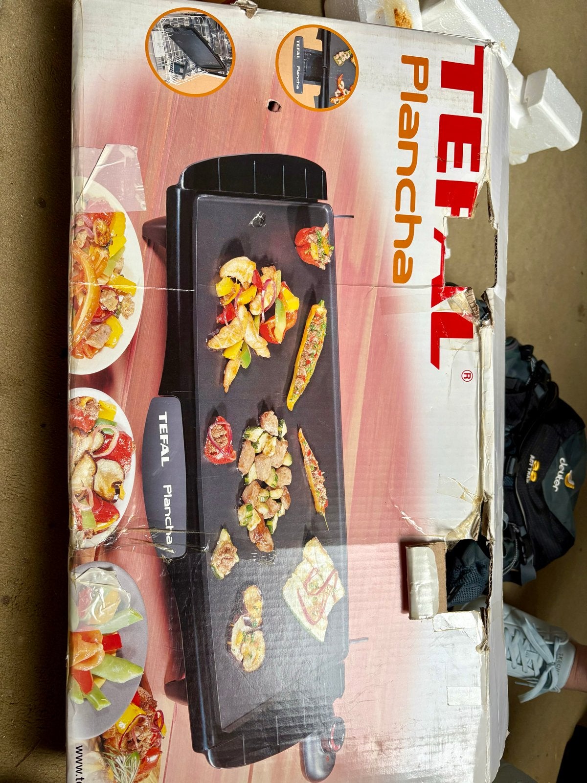 Tefal Plancha Grill - Elektrische Bakplaat, Ophalen, Gebruikt