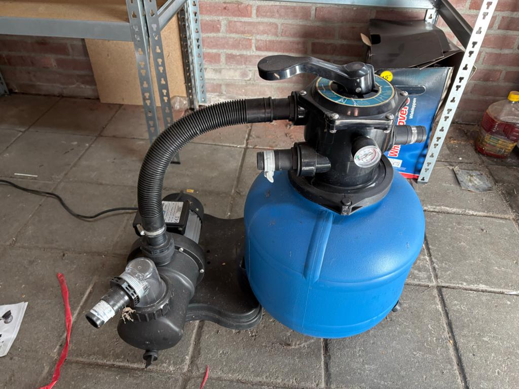 Waterland ZF-400 Zandfilterpomp voor zwembad, Tuin en Terras, Zwembaden, Ophalen, Gebruikt, Overige typen