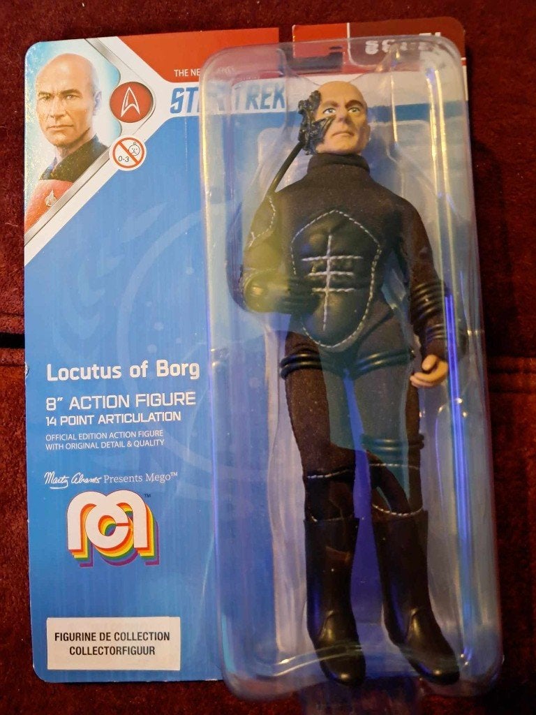 Star trek : locutus of borg figure ( mego), Ophalen, Nieuw, Tv, Actiefiguur of Pop