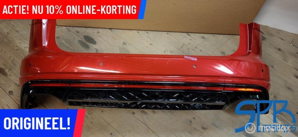 VW TOUAREG 760 FACELIFT R-Line ACHTERBUMPER BLACKPACK LS3M