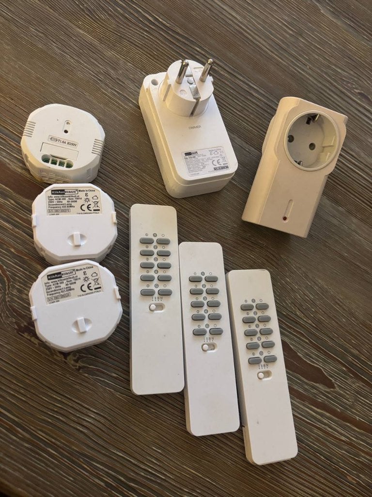 KlikAanKlikUit set dimmers, schakelaars en remotes, Ophalen, Gebruikt, Overige merken, Overige typen
