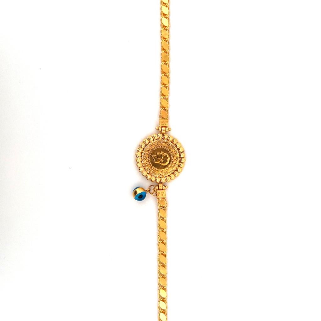 14 karaat gouden armband met 22 karaat munt Kocak Gold, Sieraden, Tassen en Uiterlijk, Ophalen of Verzenden, Zo goed als nieuw