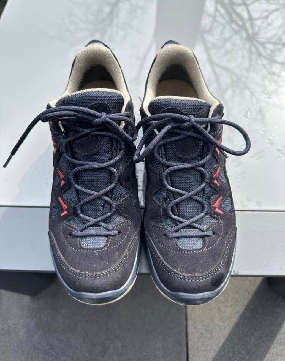 Lowa  Sirkos Evo GTX Lo Wandelschoenen Dames maat 38 dames, Ophalen of Verzenden, Gedragen, Blauw, Wandelschoenen