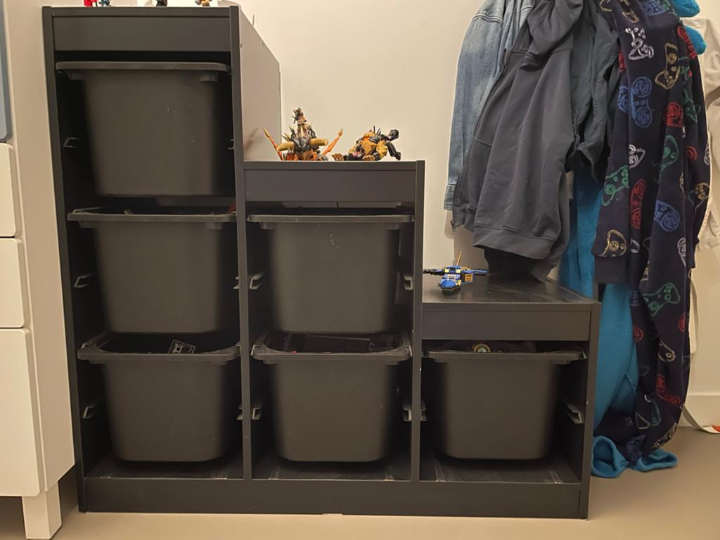 IKEA Trofast opbergcombinatie met bakken, Ophalen, Gebruikt