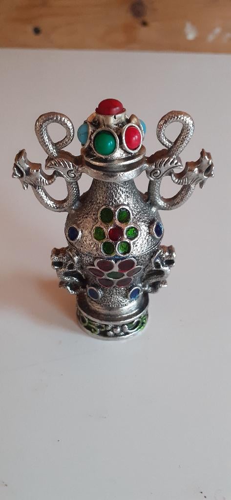 Chinese snuifdoosje (snuff bottle), Ophalen of Verzenden, Zo goed als nieuw, Tabaksdoos of Verpakking