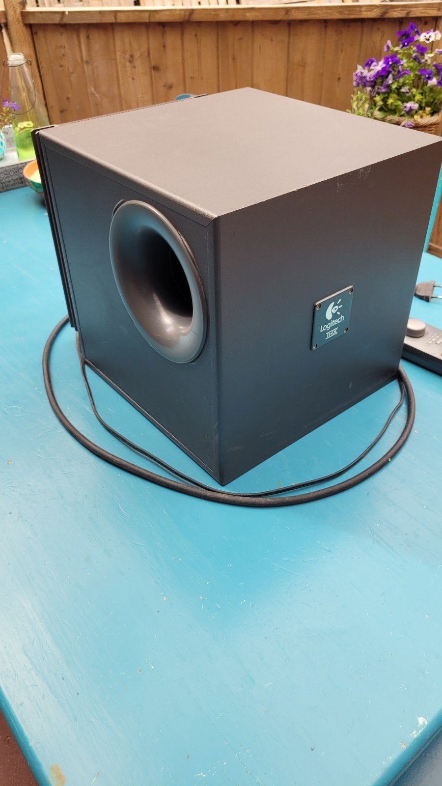 Logitech Z-5300 Subwoofer - Krachtige basbox, Audio, Tv en Foto, Luidsprekers, Ophalen, Gebruikt, Subwoofer, Overige merken