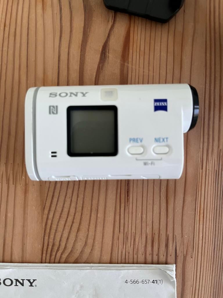 SONY HDR-AS200V Action Camera met complete accessoireset, Audio, Tv en Foto, Actiecamera's, Ophalen, Gebruikt, Sony