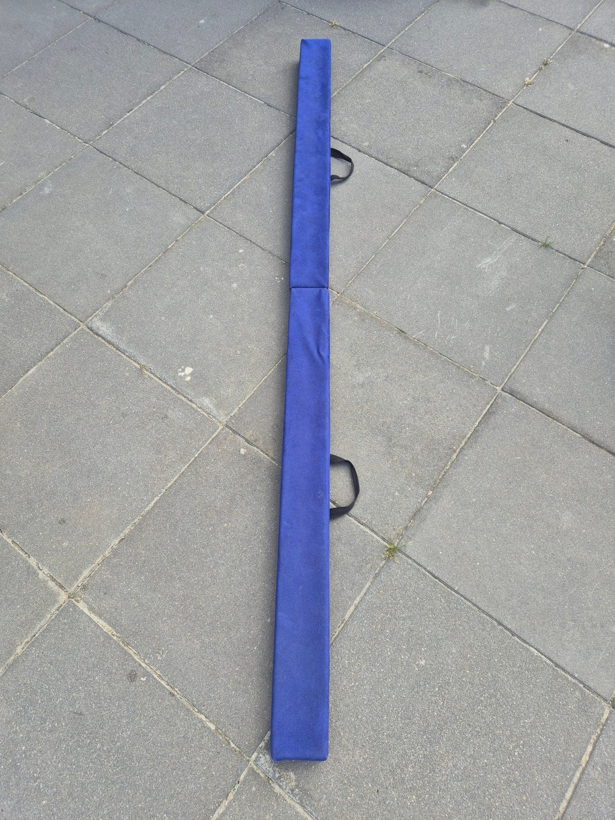 Inklapbare turnbalk - Ideaal voor thuis trainen, Ophalen, Gebruikt, Blauw, Materiaal