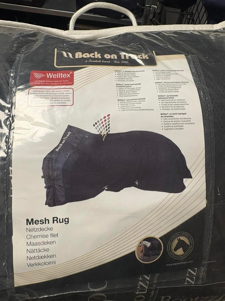 Back on track rug mesh maat 145, Ophalen of Verzenden, Zo goed als nieuw