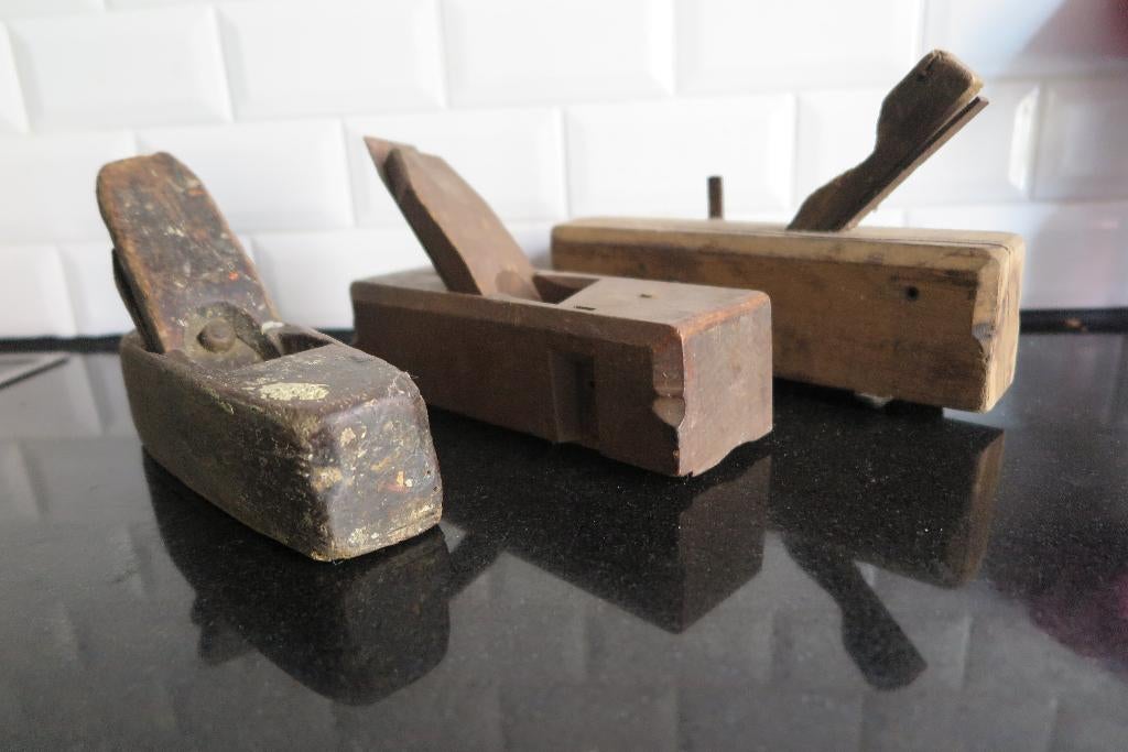 oude houten blokschaven, Antiek en Kunst, Antiek | Gereedschap en Instrumenten, Ophalen of Verzenden