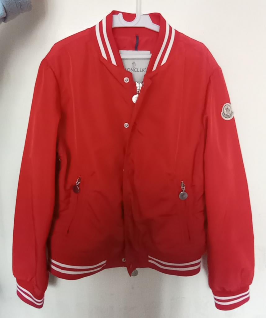 Moncler Bomberjack | Maat S (140) | Made in Italy |, Moncler, Ophalen of Verzenden, Maat 36 (S), Gedragen