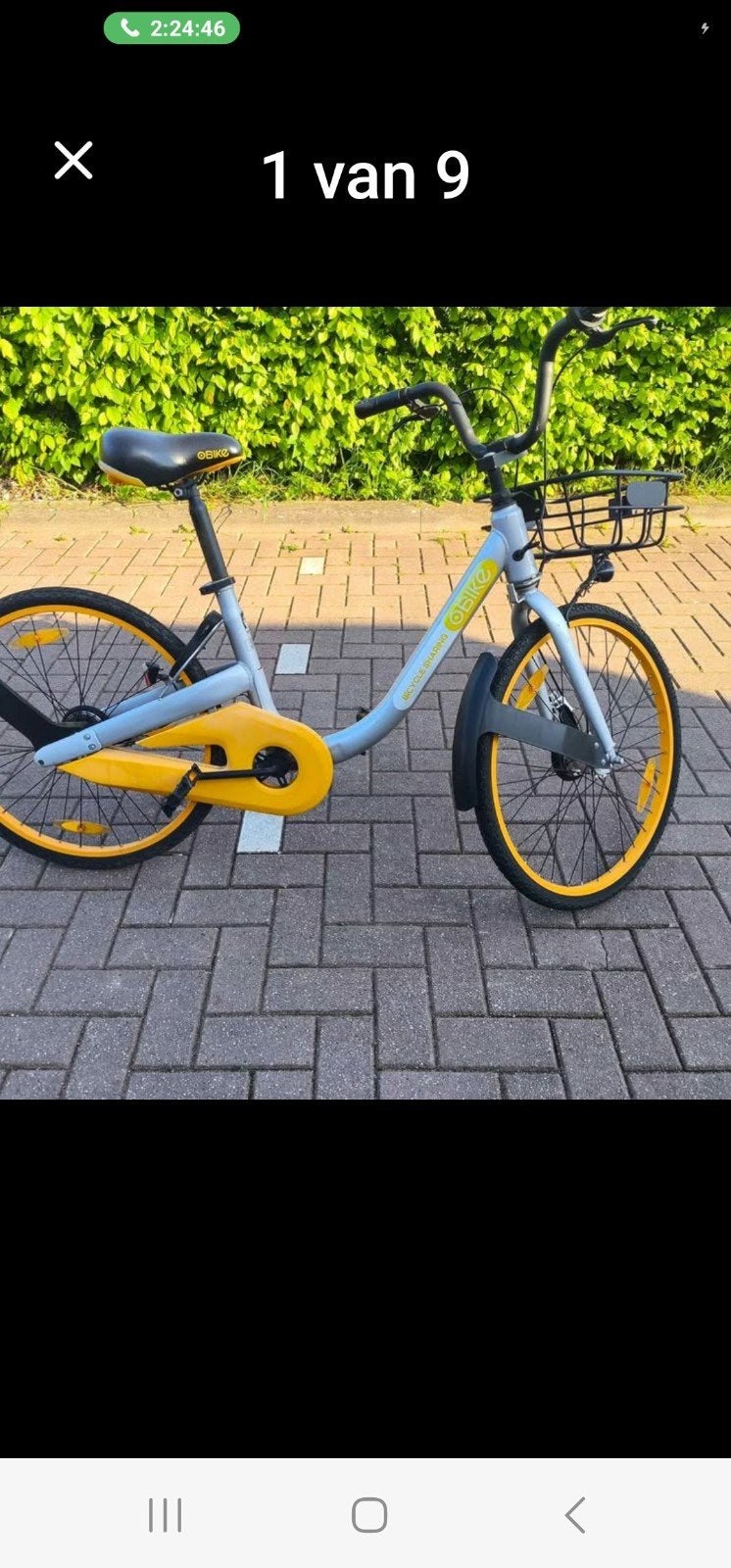 OBike26 deelfiets - Gebruikt, Gebruikt, Minder dan 47 cm, Trommelrem, Ophalen